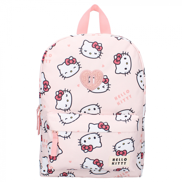 Rucsac pentru copii, 33x23x9 cm, bretele intarite si ajustabile, multicolor, Friends First, Hello Kitty [2]