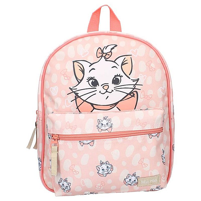 Rucsac roz cu două compartimente, 30x25x11 cm, Marie, The Aristocats, Disney [3]