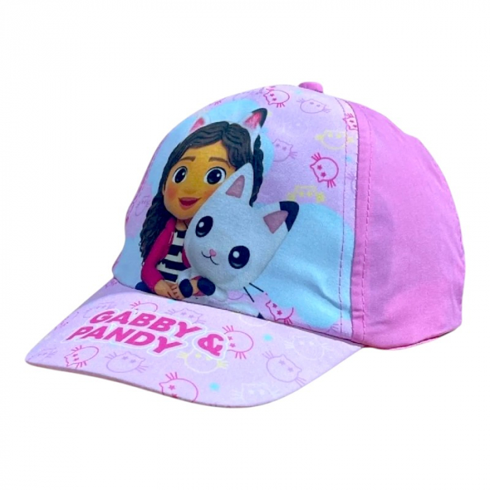 Sapca fete, multicolor, marimea 52 cm, So Fun, Gabby's Dollhouse [3]