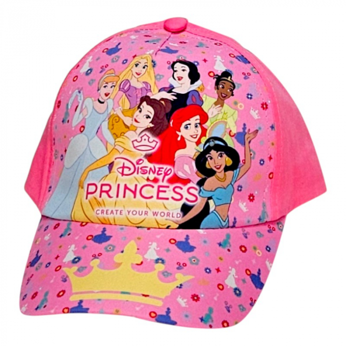 Sapca pentru fetite, multicolor, marimea 52 cm, The Princess [2]