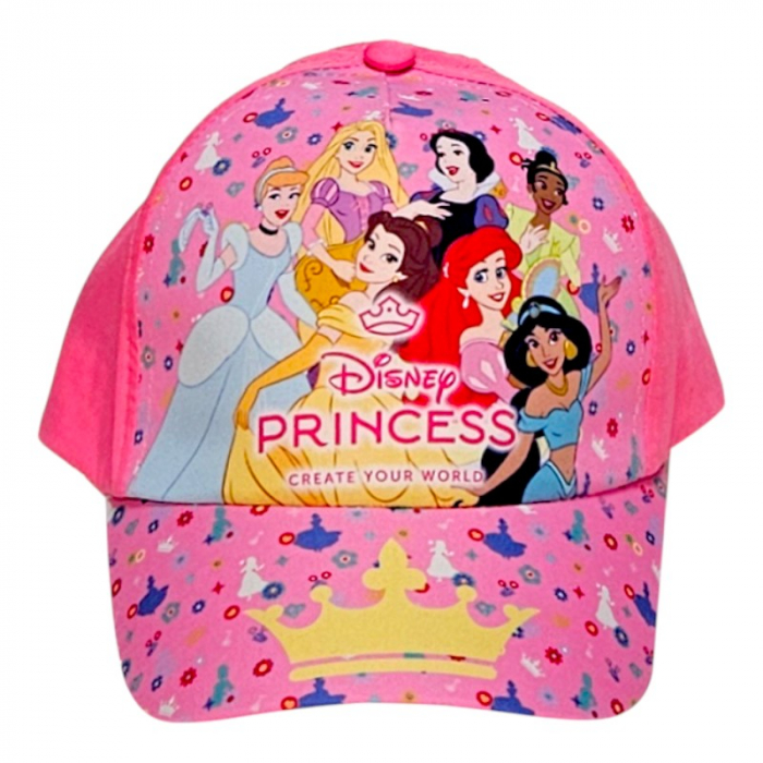 Sapca pentru fetite, multicolor, marimea 52 cm, The Princess [3]