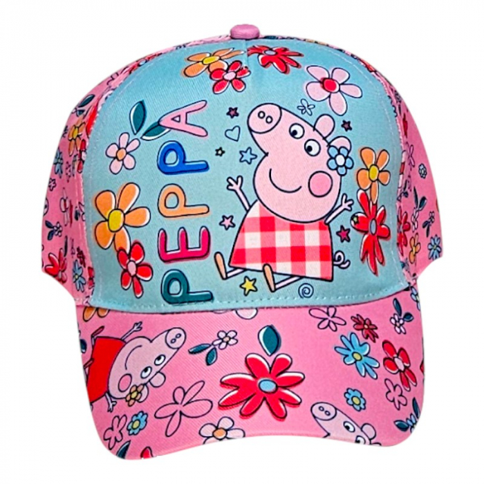 Sapca pentru fetite, multicolor, marimea 53 cm, Peppa Pig [3]