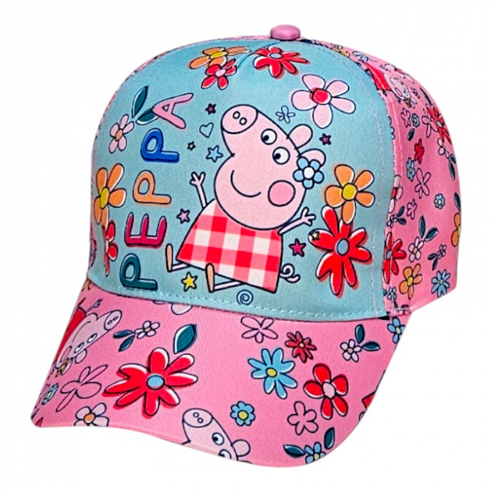 Sapca pentru fetite, multicolor, marimea 53 cm, Peppa Pig [2]