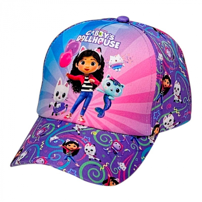 Sapca pentru fetite, multicolor, marimea 54 cm, Team, Gabby's Dollhouse [2]