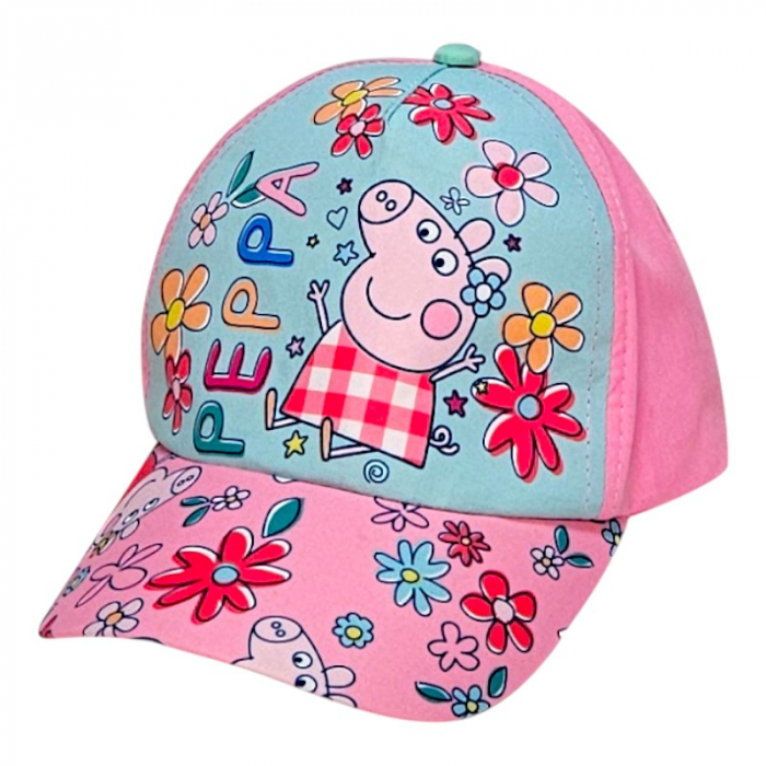 Sapca pentru fetite, roz, marimea 53 cm, Peppa Pig [2]
