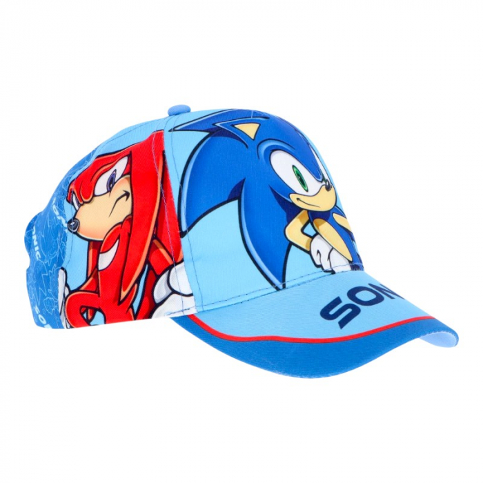 Sapca tip baseball, pentru baieti, multicolor, marimea 53 cm, So Fun, Sonic [1]