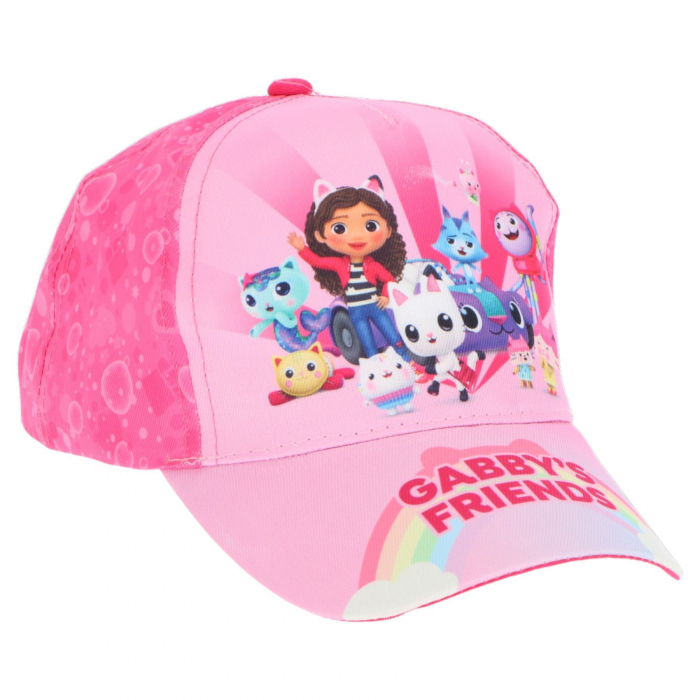 Sapca tip baseball, pentru fete, multicolor, marimea 53 cm, So Fun, Gabby's Dollhouse [1]