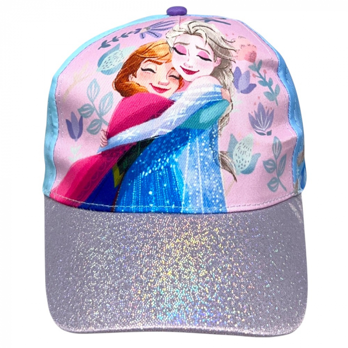 Sapca tip baseball, pentru fete, multicolor, marimea 54 cm, So Fun, Frozen [2]
