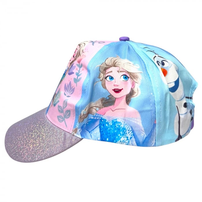 Sapca tip baseball, pentru fete, multicolor, marimea 54 cm, So Fun, Frozen [4]