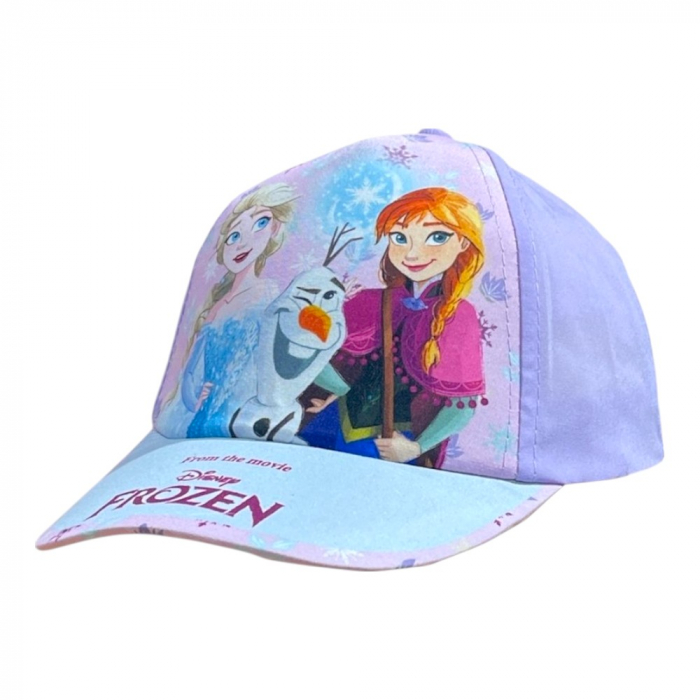 Sapca tip baseball, pentru fete, multicolor, marimea 54, So Fun, Frozen, Disney [1]