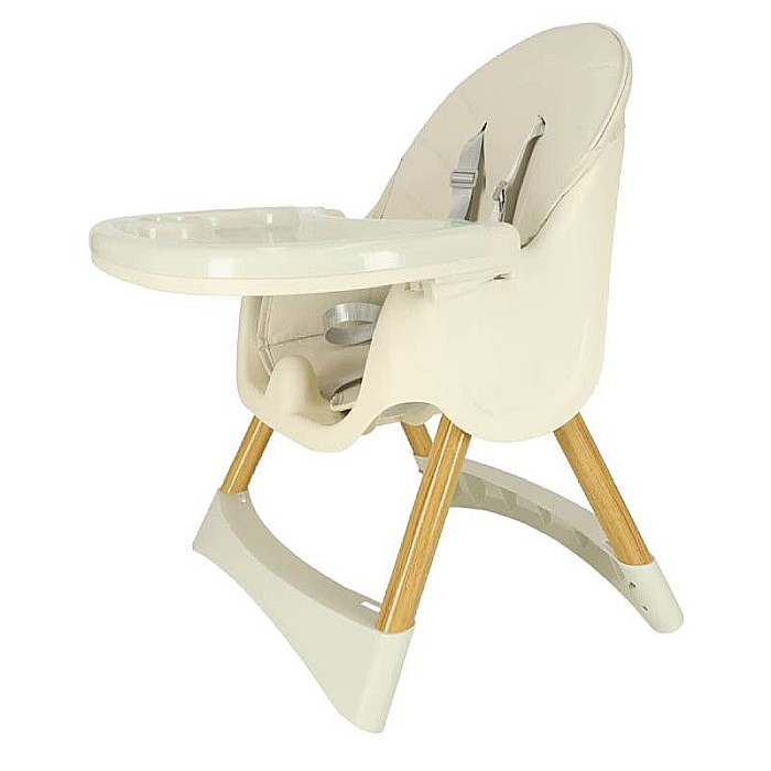 Scaun de masă copii, 3 în 1, Homio Being More, Vârsta 6-36 luni, Pliabil, Înălțime ajustabilă, Tăviță reglabilă și detașabilă, Centură de siguranță cu prindere în 5 puncte, Loc depozitare, Sistem anti [11]