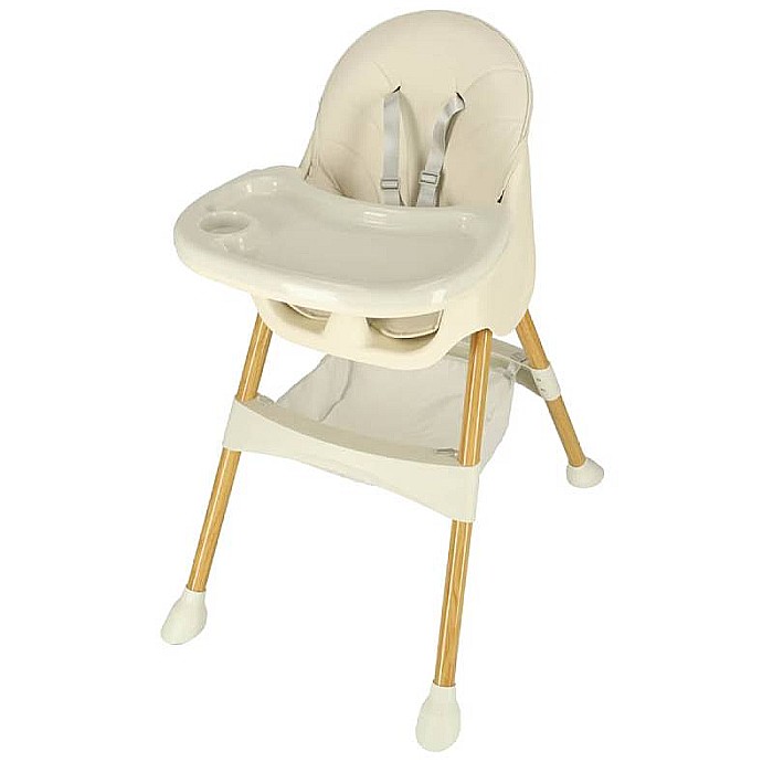 Scaun de masă copii, 3 în 1, Homio Being More, Vârsta 6-36 luni, Pliabil, Înălțime ajustabilă, Tăviță reglabilă și detașabilă, Centură de siguranță cu prindere în 5 puncte, Loc depozitare, Sistem anti [12]