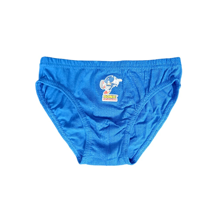 Set 2 perechi șosete ABS, talpă antiderapantă și 3 perechi chiloți băieți, 100% bumbac, multicolor, Happy, Sonic [8]