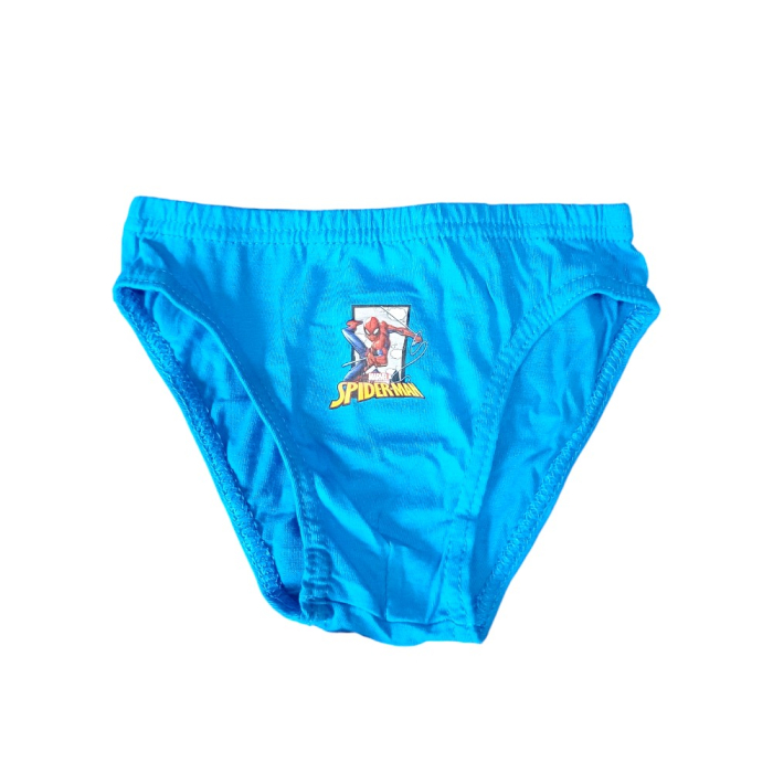 Set 2 perechi șosete ABS, talpă antiderapantă și 3 perechi chiloți băieți, 100% bumbac, multicolor, Happy, Spiderman [7]