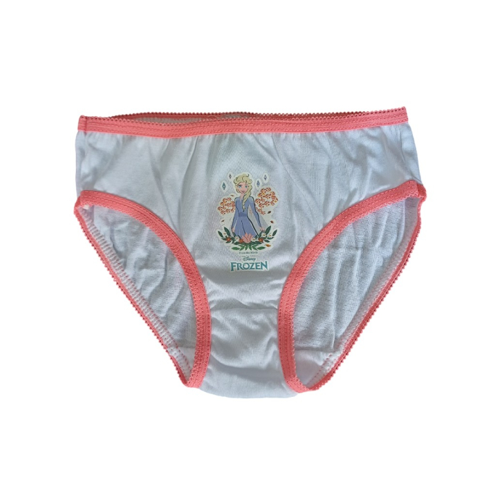 Set 2 perechi șosete ABS, talpă antiderapantă și 3 perechi chiloți fete, 100% bumbac, multicolor, Happy, Frozen [7]