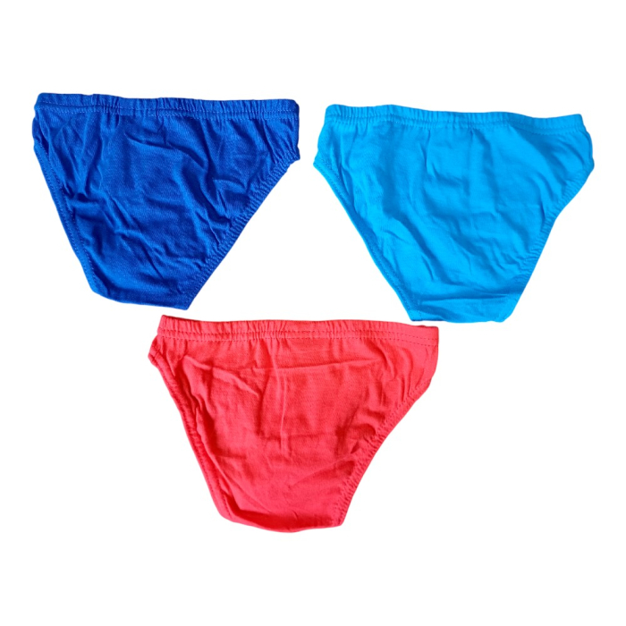 Set 3 perechi chiloți băieți, multicolor, 100% bumbac, Happy, Spiderman [2]