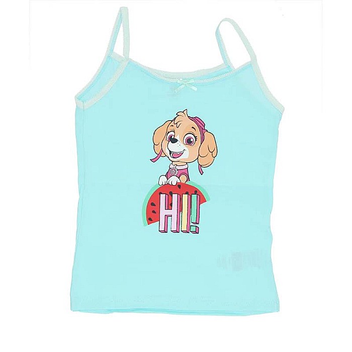 Set două maiouri fete, 100% bumbac, multicolor, Fruit, Paw Patrol [2]