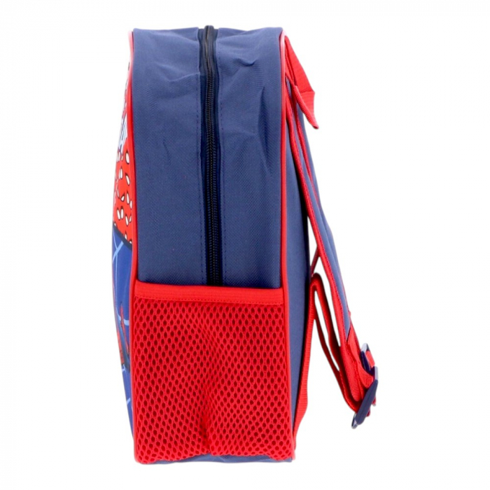 Set ghiozdan, 26x22x10 cm, sac sport si portofel, multicolor, Spiderman [4]