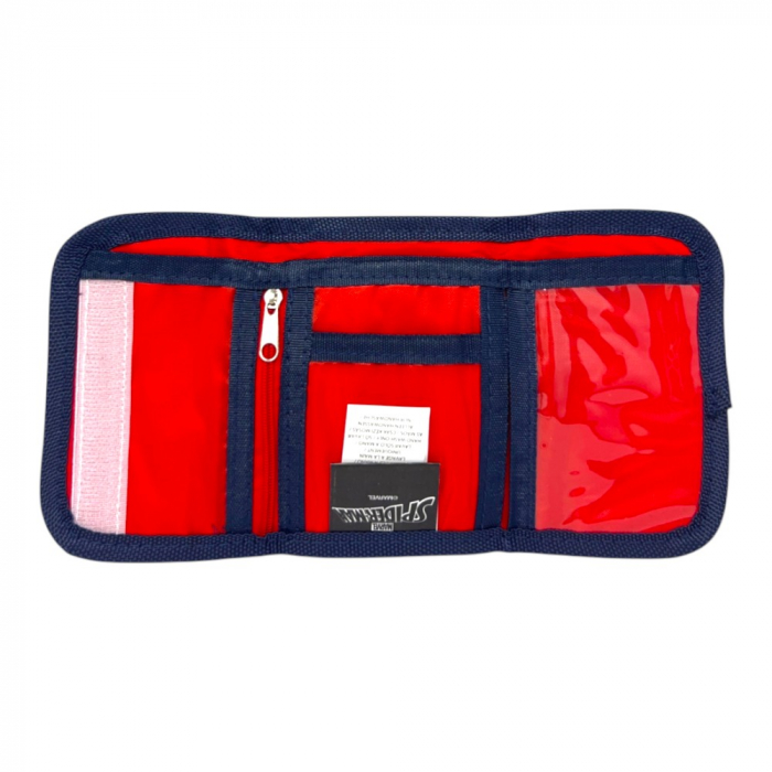 Set ghiozdan, 26x22x10 cm, sac sport si portofel, multicolor, Spiderman [10]