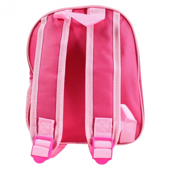 Set ghiozdan, 26x22x10 cm, sac sport si portofel, roz, Stitch [4]