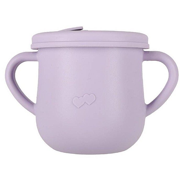 Set hrănire bebeluși și copii din silicon, 9 piese, Pink Homio, bavetă, farfurie compartimentată, bol cu ventuză, pahar cu capac, tacâmuri, ideal pentru diversificare, fără alergeni [13]