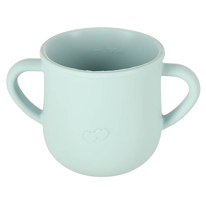 Set hrănire bebeluși și copii din silicon, 9 piese, Blue Homio, bavetă, farfurie compartimentată, bol cu ventuză, pahar cu capac, tacâmuri, ideal pentru diversificare, fără alergeni [9]