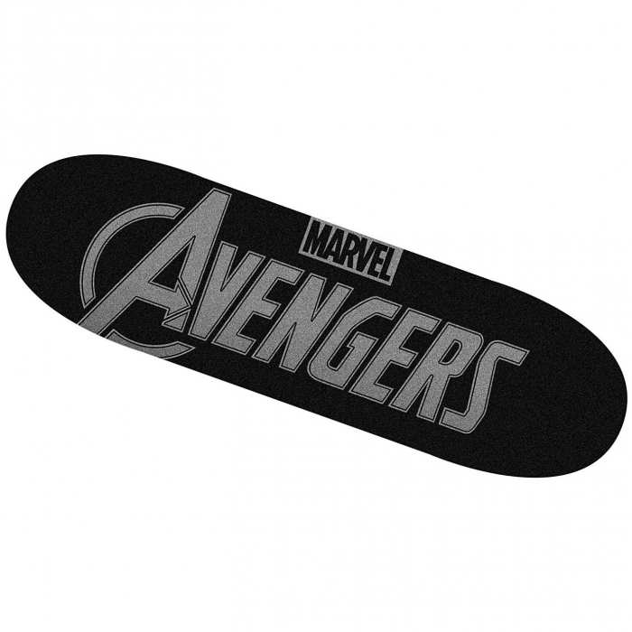 Skateboard Copii, 70 x 20cm, 9 straturi de artar, placa antiderapanta, rulmenti Abec-5, multicolor, Avengers [2]