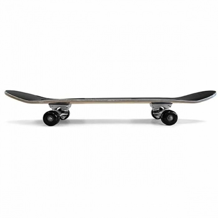 Skateboard Copii, 70x20 cm, 9 straturi de artar, placa antiderapanta, rulmenti Abec-5, multicolor, Skids Control Carbone [2]
