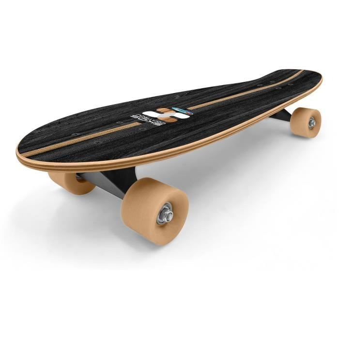 Skateboard Copii, 70x20cm, 9 straturi de artar, placa antiderapanta, rulmenti Abec-7, multicolor, Skids Control Oxygen [1]