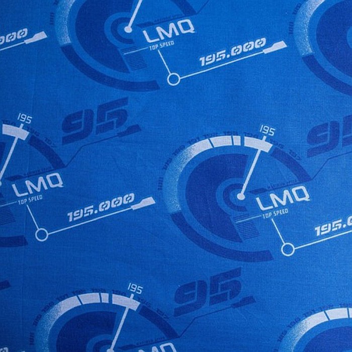 Set lenjerie pat copii, 100% bumbac, multicolor, 2 piese, 140×200 cm, 70×90, McQueen, Cars [3]