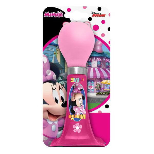 Sonerie bicicleta copii, Minnie Mouse, 17cm, Plastic, Roz [1]
