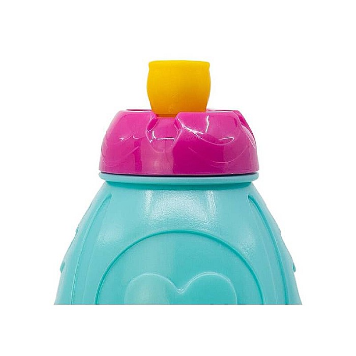 Sticlă sport, plastic, pentru apă, Barbie, 400ml Roz [3]