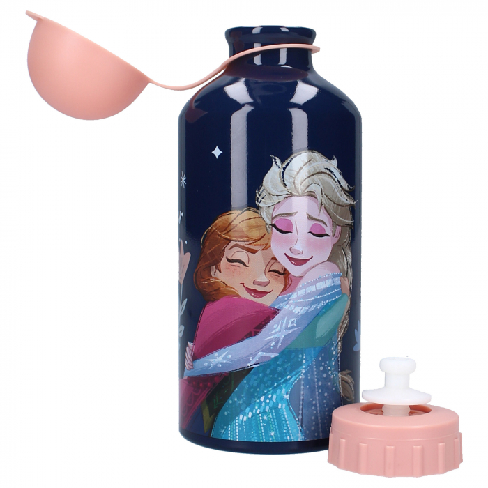Sticla apa din aluminiu, multicolor, capacitate 500 ml, Really Refreshing, Frozen [4]