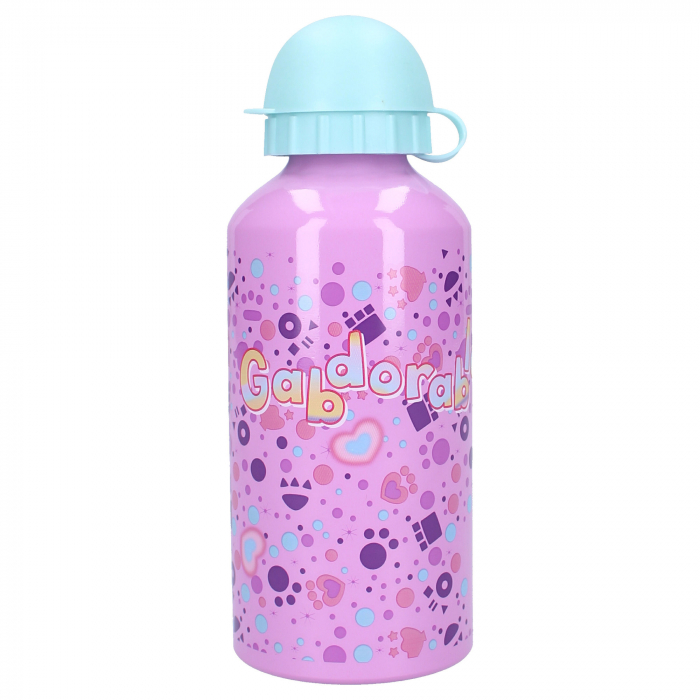 Sticla apa din aluminiu, multicolor, capacitate 500 ml, Really Refreshing, Gabby's Dollhouse [3]