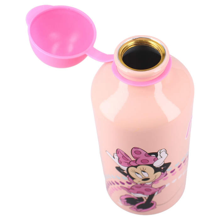 Sticla apa din aluminiu, multicolor, capacitate 500 ml, Really Refreshing, Minnie Mouse [6]