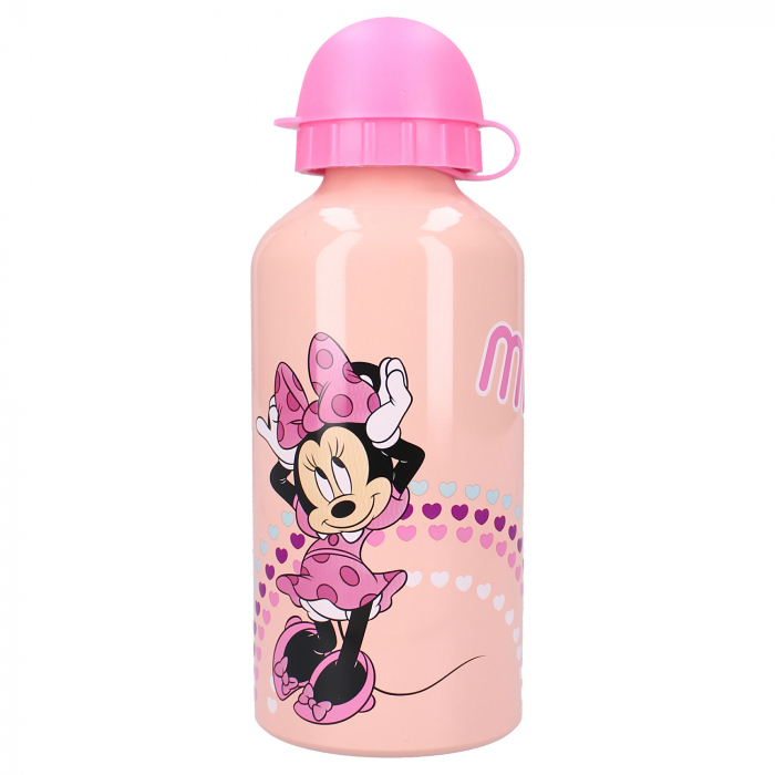 Sticla apa din aluminiu, multicolor, capacitate 500 ml, Really Refreshing, Minnie Mouse [1]