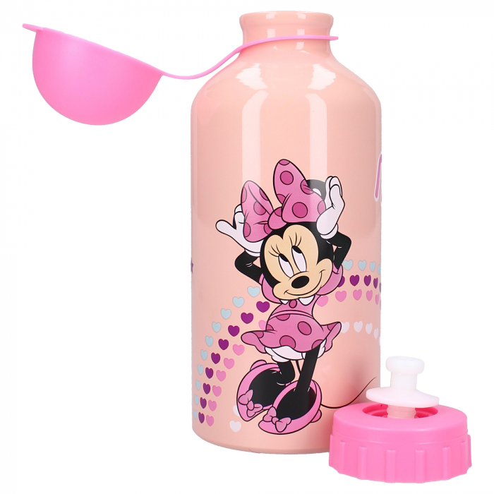 Sticla apa din aluminiu, multicolor, capacitate 500 ml, Really Refreshing, Minnie Mouse [5]