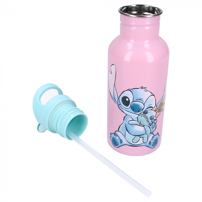 Sticla apa din aluminiu, multicolor, capacitate 500 ml, Take A Sip, Stitch [5]