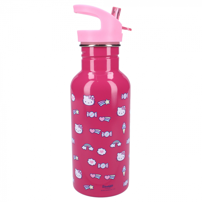 Sticla apa pentru copii, multicolor, capacitate 500 ml, Take A Sip, Hello Kitty [4]