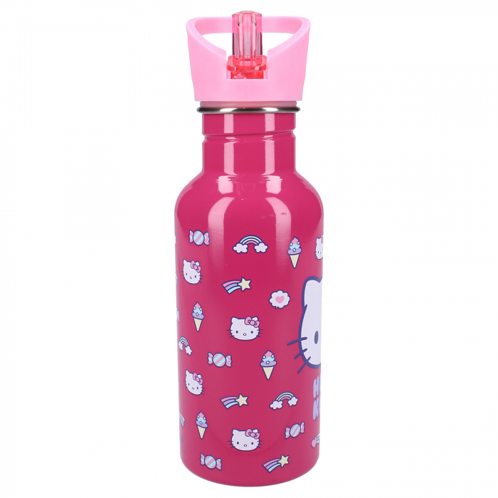 Sticla apa pentru copii, multicolor, capacitate 500 ml, Take A Sip, Hello Kitty [2]