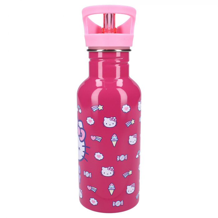 Sticla apa pentru copii, multicolor, capacitate 500 ml, Take A Sip, Hello Kitty [3]