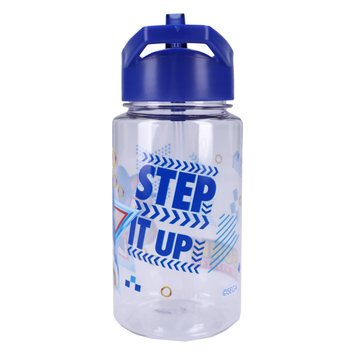 Sticlă pentru apă din plastic fara BPA, 450 ml, multicolor, Happy, Sonic [4]