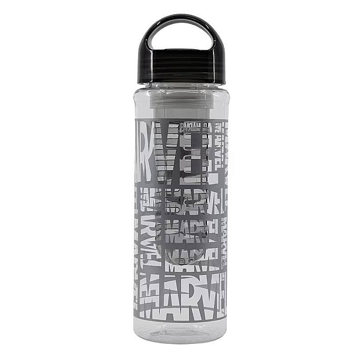 Sticlă sport, Tritan, cu infuzor pentru fructe, fără BPA, gri, 750 ml, Marvel [2]