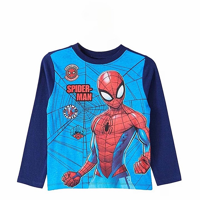 Bluza cu mânecă lungă, 100% bumbac, multicolor,  Crime Fighter, Spiderman [1]