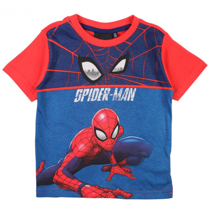 Tricou copii 100% bumbac, multicolor, Happy, Spiderman [1]