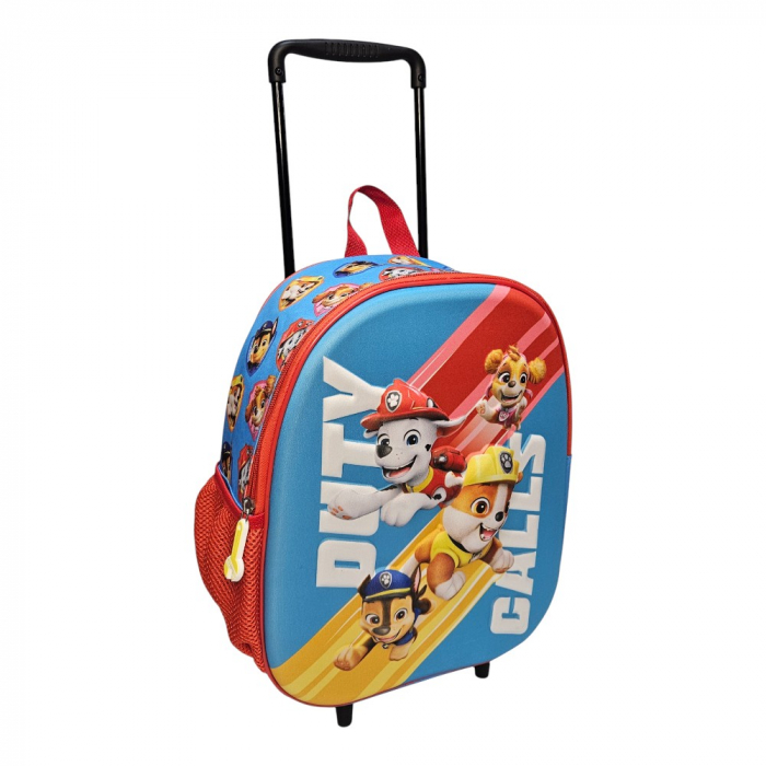 Troler 3D, 32x26x11cm, multicolor, bretele ajustabile si intarite, Duty, Paw Patrol [2]
