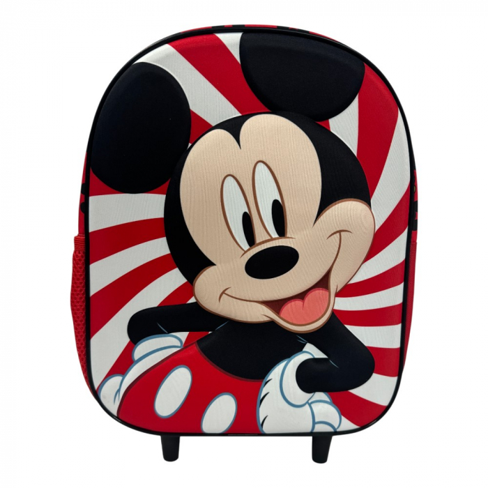 Troler 3D, 32x26x11cm, multicolor, bretele ajustabile si intarite, Happy, Mickey Mouse [2]