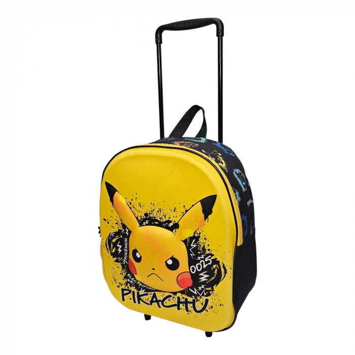 Troler 3D, 32x26x11cm, multicolor, bretele ajustabile si intarite, Happy, Pokemon [3]
