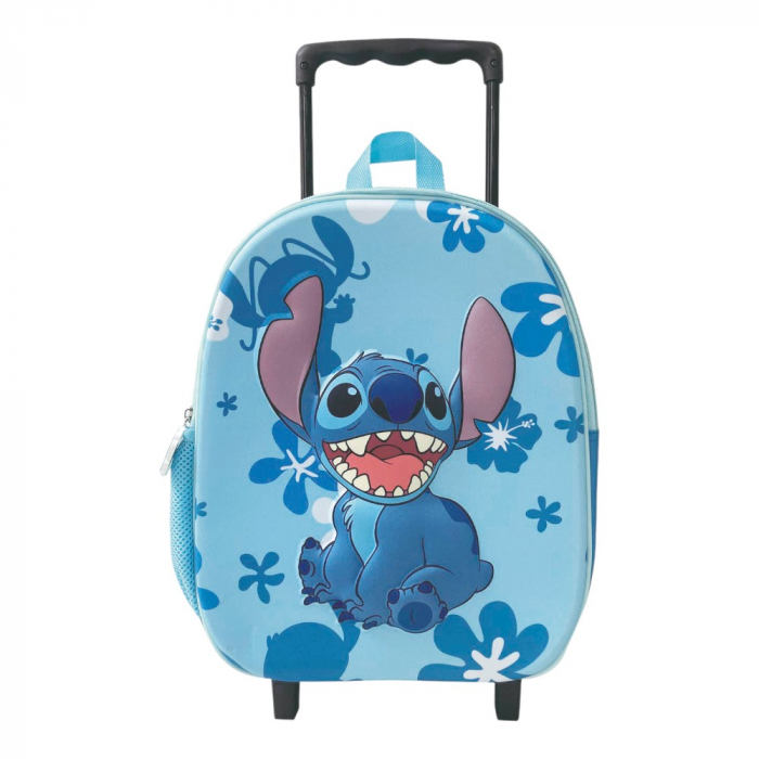 Troler 3D, 32x26x11cm, multicolor, bretele ajustabile si intarite, Happy, Stitch [1]