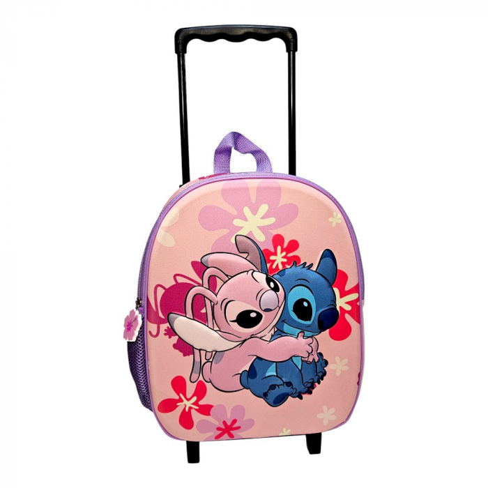 Troler 3D, 32x26x11cm, multicolor, bretele ajustabile si intarite, Happy, Stitch, Disney [2]